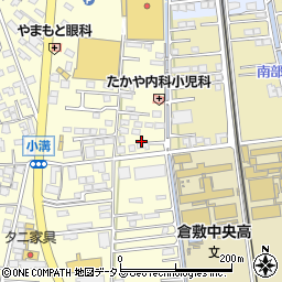 岡山県倉敷市中島2764周辺の地図