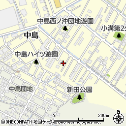 岡山県倉敷市中島1816周辺の地図