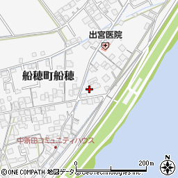 岡山県倉敷市船穂町船穂1394周辺の地図