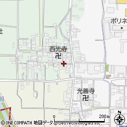奈良県磯城郡田原本町西代221周辺の地図