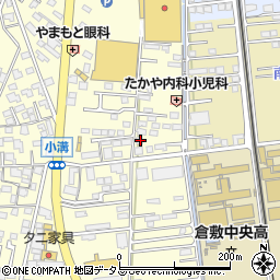岡山県倉敷市中島2762周辺の地図