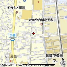 岡山県倉敷市中島2763周辺の地図
