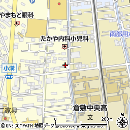 岡山県倉敷市中島2765周辺の地図