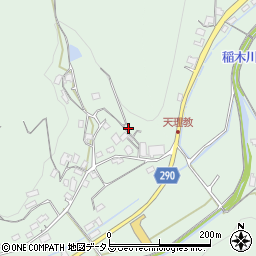 岡山県井原市下稲木町265周辺の地図