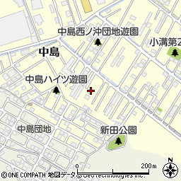 岡山県倉敷市中島1817周辺の地図