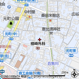 広島県府中市元町412周辺の地図
