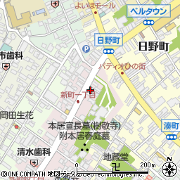 藤原無線電機株式会社周辺の地図