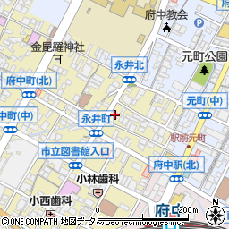 広島県府中市府中町13周辺の地図