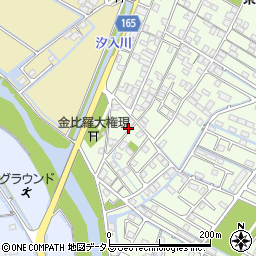 岡山県倉敷市茶屋町132周辺の地図