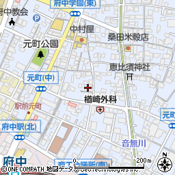 広島県府中市元町489周辺の地図