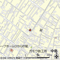 岡山県倉敷市中島1683周辺の地図
