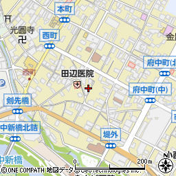 広島県府中市府中町136周辺の地図