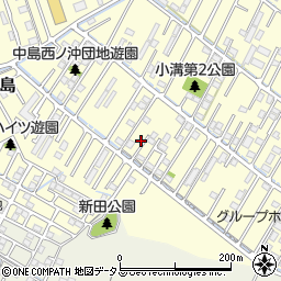 岡山県倉敷市中島1770周辺の地図