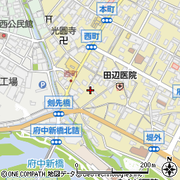広島県府中市府中町856周辺の地図