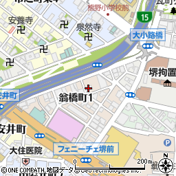 堺観光株式会社周辺の地図
