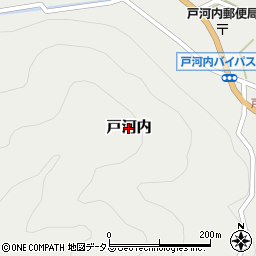 広島県安芸太田町（山県郡）戸河内周辺の地図