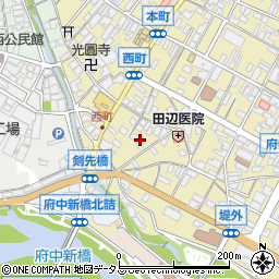 広島県府中市府中町855周辺の地図