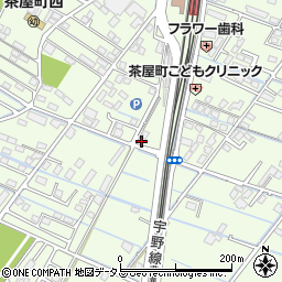 岡山県倉敷市茶屋町511-7周辺の地図