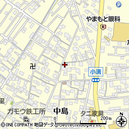 岡山県倉敷市中島2171周辺の地図