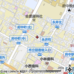 広島県府中市府中町170周辺の地図