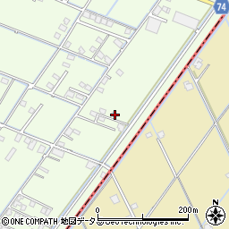 岡山県倉敷市茶屋町1296-4周辺の地図