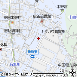 広島県府中市元町140周辺の地図