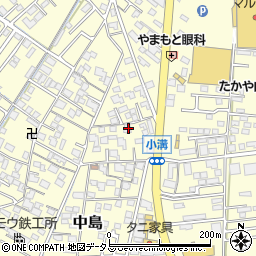 岡山県倉敷市中島2168周辺の地図