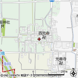 奈良県磯城郡田原本町西代232周辺の地図