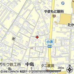 岡山県倉敷市中島2170周辺の地図