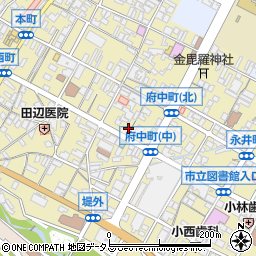 広島県府中市府中町153周辺の地図