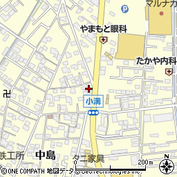 岡山県倉敷市中島2161周辺の地図