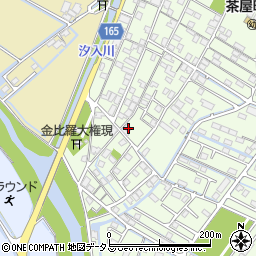 岡山県倉敷市茶屋町142周辺の地図