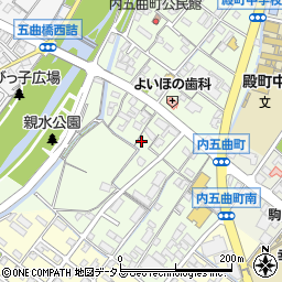 三重県松阪市内五曲町108周辺の地図