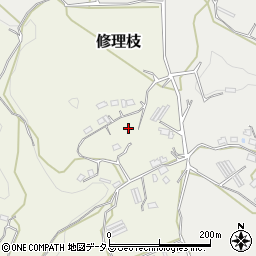 奈良県桜井市修理枝周辺の地図