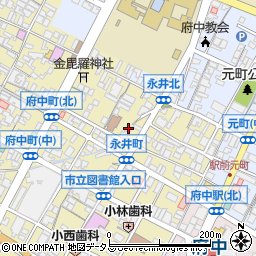 広島県府中市府中町189周辺の地図