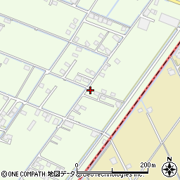 岡山県倉敷市茶屋町1295-1周辺の地図