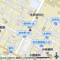 広島県府中市府中町160周辺の地図