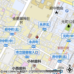 広島県府中市府中町12周辺の地図