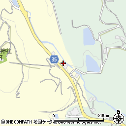 倉敷成羽線周辺の地図
