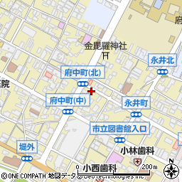 広島県府中市府中町172周辺の地図