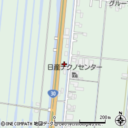 岡山日産自動車藤田店周辺の地図