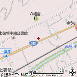 広島県福山市神辺町上御領1287周辺の地図