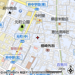 広島県府中市元町486周辺の地図