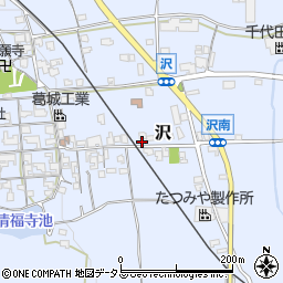 奈良県北葛城郡広陵町沢552周辺の地図