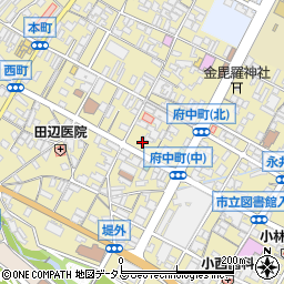 広島県府中市府中町154周辺の地図
