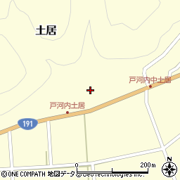 広島県山県郡安芸太田町土居86周辺の地図