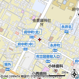 広島県府中市府中町171周辺の地図