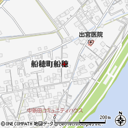 岡山県倉敷市船穂町船穂1384周辺の地図