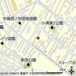 岡山県倉敷市中島1769周辺の地図