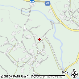 奈良県宇陀市室生向渕430周辺の地図